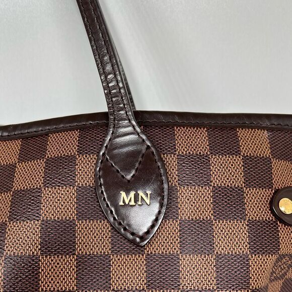 AUTHENTIC LOUIS VUITTON NEVERFULL MM Damier Ebene Tote bag - Picture 2 of 13